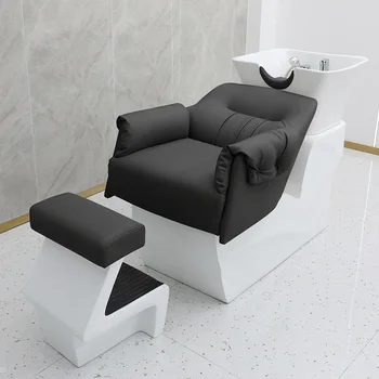 Japanski spa-noćenje za pranje glave, komforan prijenosni postaja za pranje kose, stolica-terapija, Silla Пелукерия, салонная namještaj MQ50SC