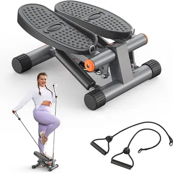 Mini stepper trener stair air walker stepper s эспандерами za kućnu upotrebu, pogodan za aktivnosti u prostoriji za fitness