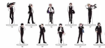 Okidač svijeta anime Osamu Микумо Yuichi Gin Хюсэ Cosplay Akrilni stalak za figure brojka, 5249 dječje naplativa igračka