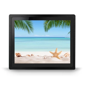 prednja strana ip65 čini водостотьким ugrađeni 12-inčni LCD monitor sa zaslonom osjetljivim na dodir