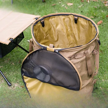Smeće za kampiranje Sklopiva korpa za prljave odjeće Prijenosni višekratnu upotrebu sklopivi vrt vreća za smeće u dvorištu za pohranu za piknik u vrtu