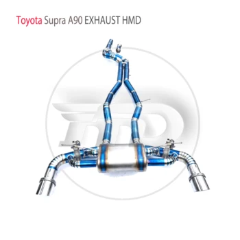Ventil performance ispušni sustav od legure titana HMD Catback pogodan za Toyota Supra A90 šal za automobile