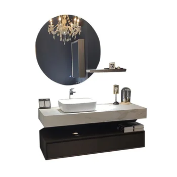 Škriljevac Moderan minimalistički Jednostavan Luksuzni ormar za kupatila Kombinirana namještaj za dom u skandinavskom stilu kupaonski Namještaj Ormari za kupatilo