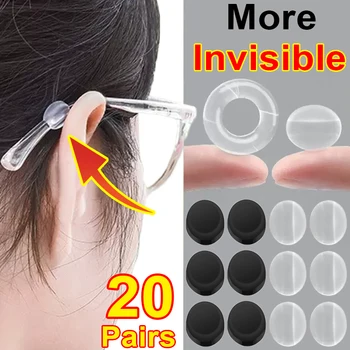 1-20 parova, mini-nevidljivi uho kuka, naočale, silikonske, naočale, противоскользящая ručka, držač za viška, naočale, za naočale