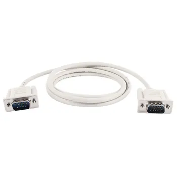 1,4 M 9-pinski konektor za RS232 adapter DB9 za povezivanje VGA-video 15-pinski kabel adapter svijetlo siva