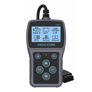 1 KOM. može dijagnostički instrument za MS310 OBD2 skener za skeniranje koda kvara motora Čitač Provjera spremnosti smoga