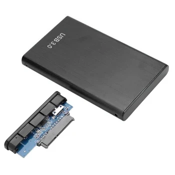 1 Komplet 2,5-inčni tvrdi disk kutija ssd USB3.0 na SATA serijski hard disk kutija