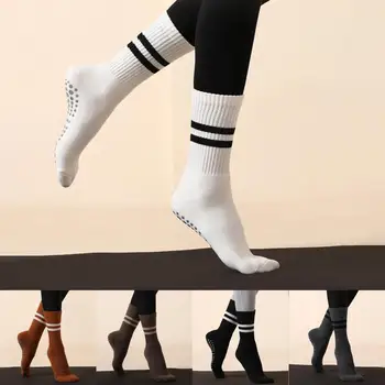 1 par modne čarape za joge, silikon нескользящие čarape za seks, pamuk je prozračan ples balet, fitness pokret, pilates, balet čarapa