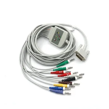 10 kom./LOT je Kompatibilan za HP M1770A M1771A EKG EKG Kabel 10 Zaključak 20 Na Otpor AHA Banana 4.0