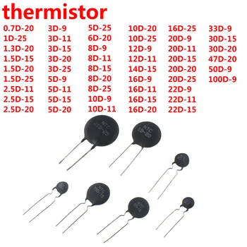 100/50/20/10 kom. termistor 10d-11 3d-9 5d-9 8d-9 20d-9 33d-9 16d-15 20d-20 30d-20 3d-20 6d-20 3d-2020d-20 3d-25 10d-25 20d-25