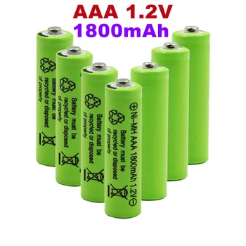 100% novi nikal-vodikova baterija baterija baterija baterija baterija 1,2 AAA 1800 mah za daljinsko upravljanje satima igračka automobila