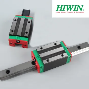 100% originalni Hiwin brendirani novo 1 kom. Linearnih vodilica HGR20 - 1000mm + 2 kom. HGH20CA Uski linearni ležaj blok za detalje CNC