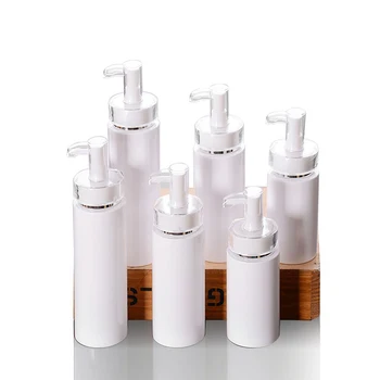 10шт 120 ml 160 ml 200 ml Prazna bijela plastična boca s pištoljem losion za tekući sapun, gel za tuširanje, šampon, ampule za čišćenje lica