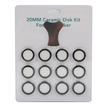 12 komada ultrazvučni туманообразователь Keramički diskovi za detalje zraka Pretvarač diskova s kapicom alat