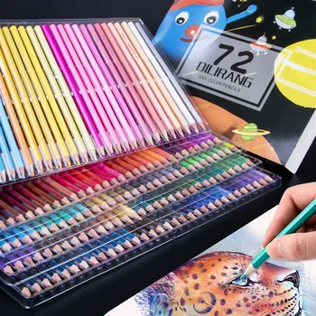 120 boja olovke set za crtanje na bazi ulja stripove piskarati studentski slika olovke u Boji u uokvirenim umjetničke pribor za crtanje