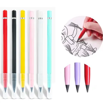 20 komada olovaka za pisanje u neograničenim količinama, metalni vječni olovka bez tinte, olovka za pisanje, alat za crtanje umjetničkih sličica, pokloni za novitetima za djecu