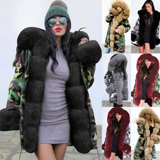 2023 Jesensko-zimsko novi pamučno donje kaput, kaput s kapuljačom, vune ovratnik, donje