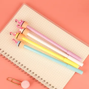 24 komada novih gel olovke za kreativnost u obliku labuda u lonac, gel olovke za pisanje, crna olovka na bazi vode, alati za pisma