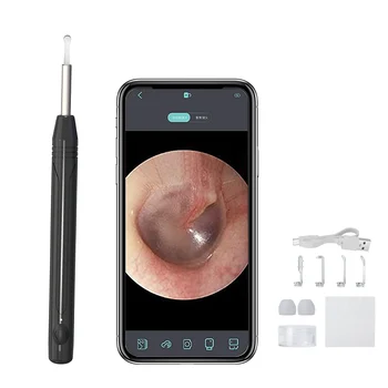 3,9 MM 720 P Wi-Fi Earscope Pročišćivač HD Inspekcijski Отоскоп Za Uklanjanje Ušni vosak Uho Žlica Fotoaparat Digitalni Mikroskop Uho Coli Endoskop