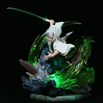 30 cm Figurica Demon Slayer Gk Shinazugawa Sanemi Vjetra Stup Sjajna PVC Figurica Zbirka Stoji Modela Igračke Lutke Pokloni