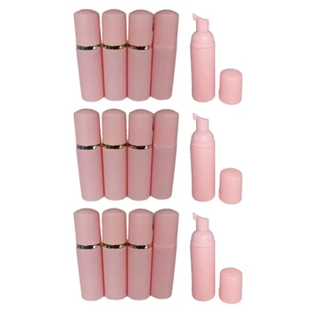 30 KOM. plastična boca za pjene od sapuna, муссов, dispenzer za tekućine, pjene, šampon, losion, bočice za pjene, 60 ml, pink