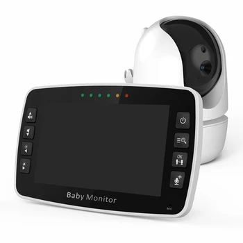 4,3-inčni IPS ekran, bežični PTZ-interfon, baby monitor, kamera dugog dometa, zidni utikač EU