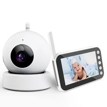 4,5 Inča, 720 P Bežični baby monitori i Радионяни Temperatura Nadzor VOX Hranjenje Podsjetiti Interfon Nanny Cam CCTV Kamera