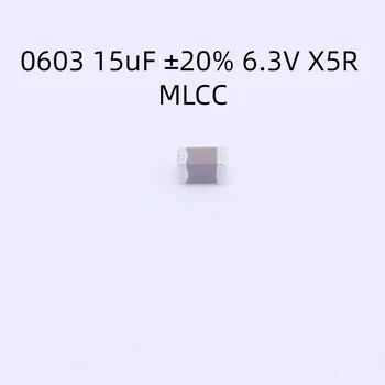 4000 kom./lot C1608X5R0J156MT000E Kondenzator 0603 15 uf ±20% 6,3 U X5R MLCC