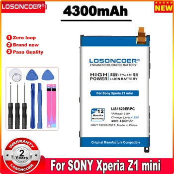 4300 mah LIS1529ERPC za Sony Xperia Z1 mini baterija Z1mini D5503 Z1 Compact M51w Kompaktni mini Z1c