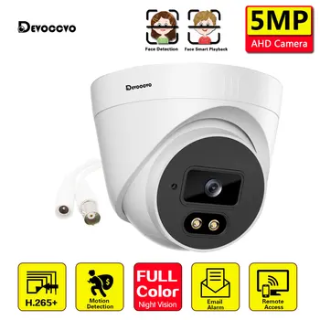 5-Megapikselna Žičano Analognih Kamera za video Nadzor Vanjski Vanjski Vodootporne AHD Dome Kamera za video Nadzor BNC XMEYE Wifi View