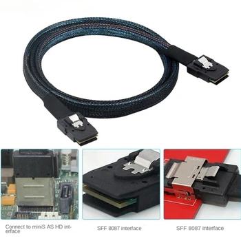 50 cm mini 8087-8087 kabel adapter od čovjeka do čovjeka Poslužitelj za prijenos podataka na tvrdom disku, Kabel za napajanje SSD produžni kabel žica DXAC