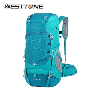 50-litarski marširati ruksak s дождевиком, višenamjenska torba za penjanje, ulica najlon ruksak za putovanja, trekking, kampiranje