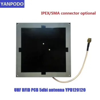 5dbi micros 120*120*10 mm uhf rfid antena s priključkom SMA IPEX za upravljanje logistikom RFID zamrzivač Upravljanje prodavati