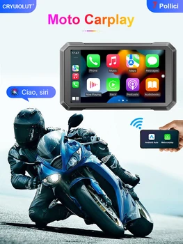 7-inčni motocikl bežični Apple Carplay Prijenosni GPS Navi navigacija Moto Android Автонавигатор Vodootporan ekran IPX7