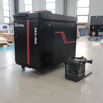 ACCTEK ručni fiber-laserski aparat za varenje, 1000 W 2000 W 3000 W laser zavarivač 220 380 U laserska glava Hanwei