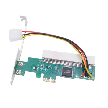 Adapter PCIE-PCI PCI Express X1 PCI Naknada za proširenje Riser ASM1083 Chipset PCI-E Pretvarač Adapter sa 4-pinskim Priključkom za Napajanje