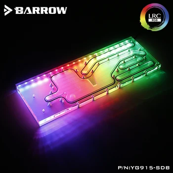 Akrilna ploča Barrow kao kanal za vodu se koristi za kućište računala IN WIN 915 se koristi kako za cpu, tako i za jedinice GPU RGB Light za AURA