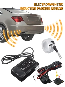 Auto-elektromagnetski senzor za parkiranje 12, univerzalni zvučni signal, alarm za vožnju unazad, zvučni indikator, sustav za očitavanje