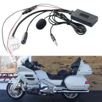 Bluetooth adapter za Honda GL1800 Audio Navi Bluetooth AUX kabel adapter + mikrofon BT handsfree Pribor za motocikle