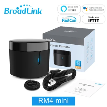 BroadLink RM4 Mini univerzalni daljinski IC bežični prekidač za Wifi za pametne kuće Radi glasom Alexa Google Assistant