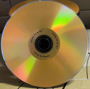 CD-R-Master Audio high-end zlatni CD CDR Glazbene CD 700 MB 1x 2x 4x 5 kom./lot