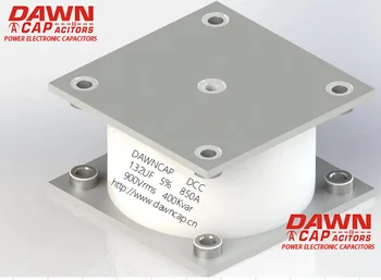 DAWNCAP DCC-5H 1.32 UF 900 U 850A 400KVAR SA vodenim hlađenjem velike struje Veliki Trenutni vrsti rezonantnih Kondenzator 78*78*34 mm