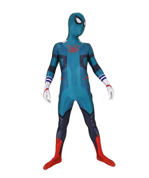 Deku Spider s 3D ispis-Deku, kostime za косплея s spider-man na Halloween, kombinezoni superjunaka iz kože, odijelo Зентай