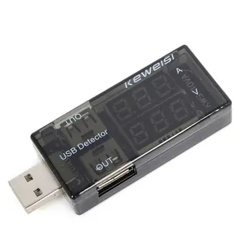 Detektor struje punjenja USB, distichous USB-tester struje mobilne snage i voltmetra