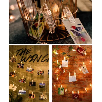 Drvena Žarulja za Slike, Božićni Svečani College, Smještaj za mladence Božićni Ukras, Nevjerojatan Svjetla, 5/10 M, USB, Led Svjetla s Baterijskim napajanjem