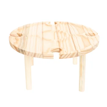 Drveni stol vanjski stolovi za piknik Držač za pohranu Prijenosni sklopivi stalak Sklopive stolice Božić