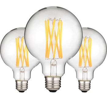 E27 Edison Led Žarulja sa žarnom niti G95 G80 Globus Lampa 2700K 4000K 12W 16W Retro Vintage Lampa Dekorativna Lampa Bez Treperenja