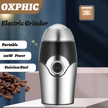 Električna brusilica od nehrđajućeg čelika OXPHIC Električna brusilica za kave Automatski prijenosni mala brusilica za kave مطحنة قهوة