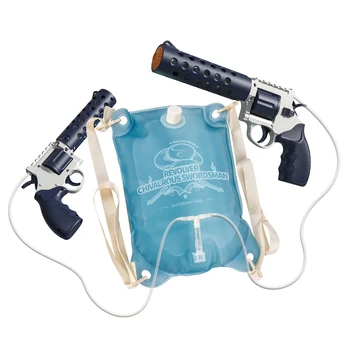 Električni ruksak s vodenim pištoljem, dupli pištolj automatski pištolj velikog kapaciteta, igračka za gađanje, ljetne vodene igre, igračke na otvorenom za djecu