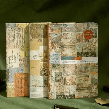 Fin dnevnik u europskom stilu retro iz kraft-papir, uredski knjiga, kvalitetna školska stacionarna književnu slikovnice